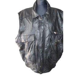 KAMIZELKA MOTOR SKÓRA rozm. 56